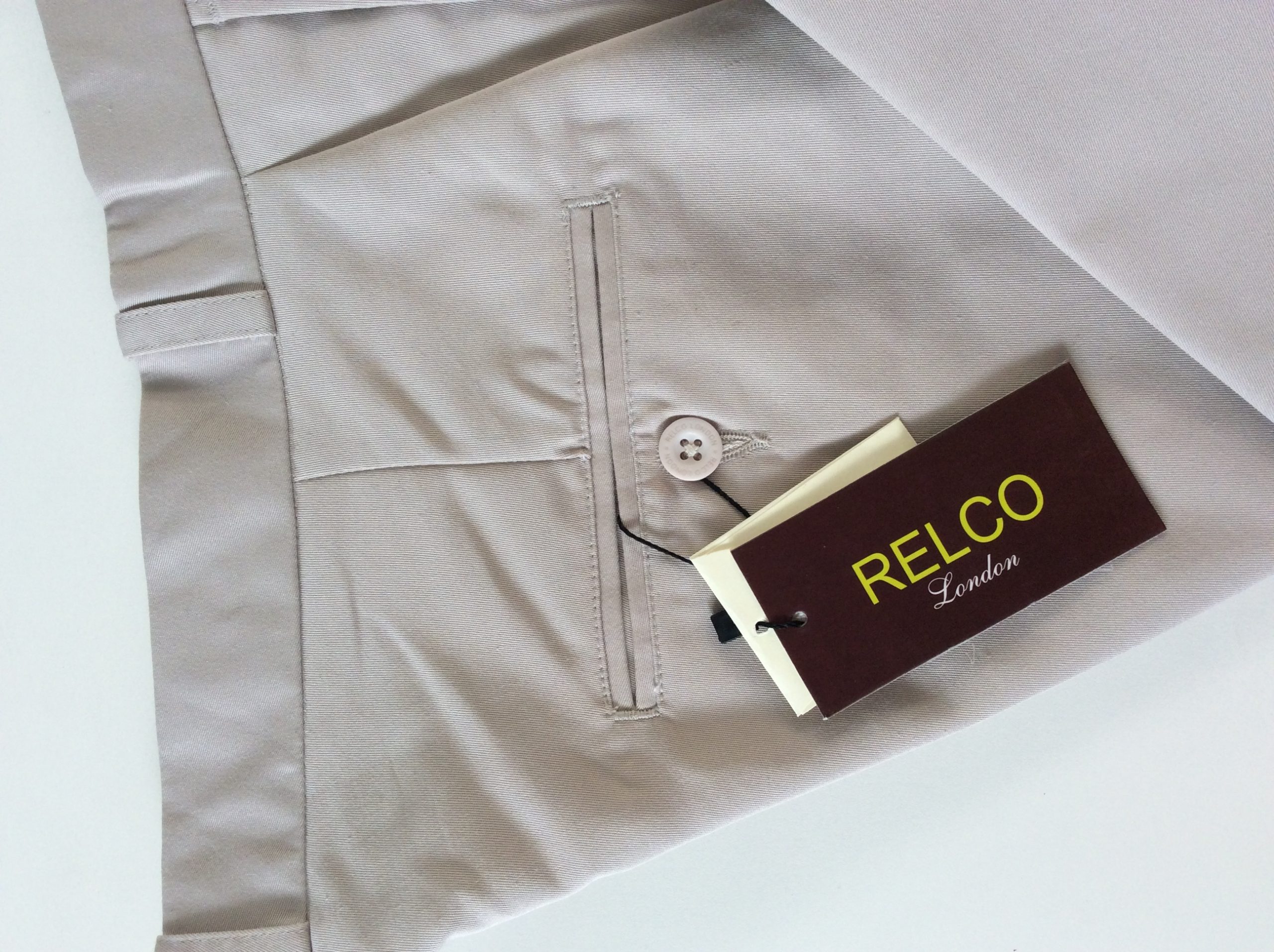 Relco Stone Sta-Press Trousers – Mod One