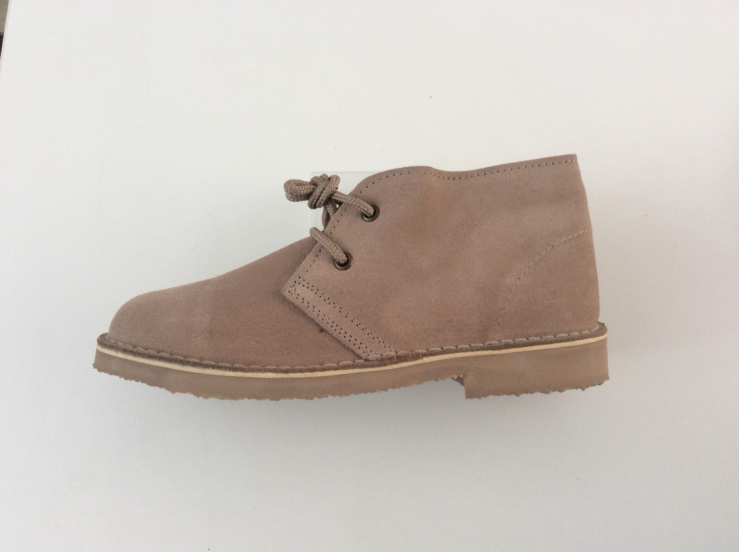 Roamers Classic Ladies Desert Boots, Light Taupe – Mod One