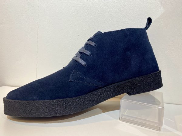 Roamers Suede Chukka Boots, Navy - Image 6