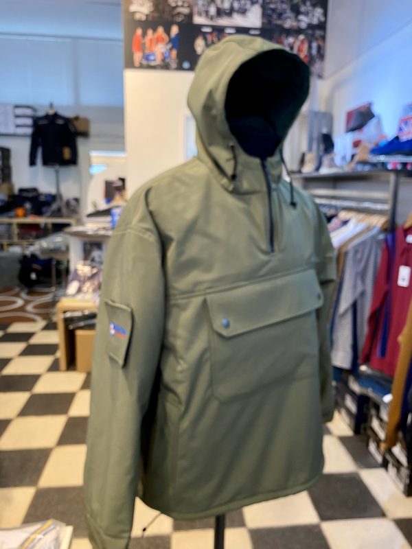 Northern Style ‘Ultra’ Overhead Smock, Olive Green with Mod One logo - Image 7