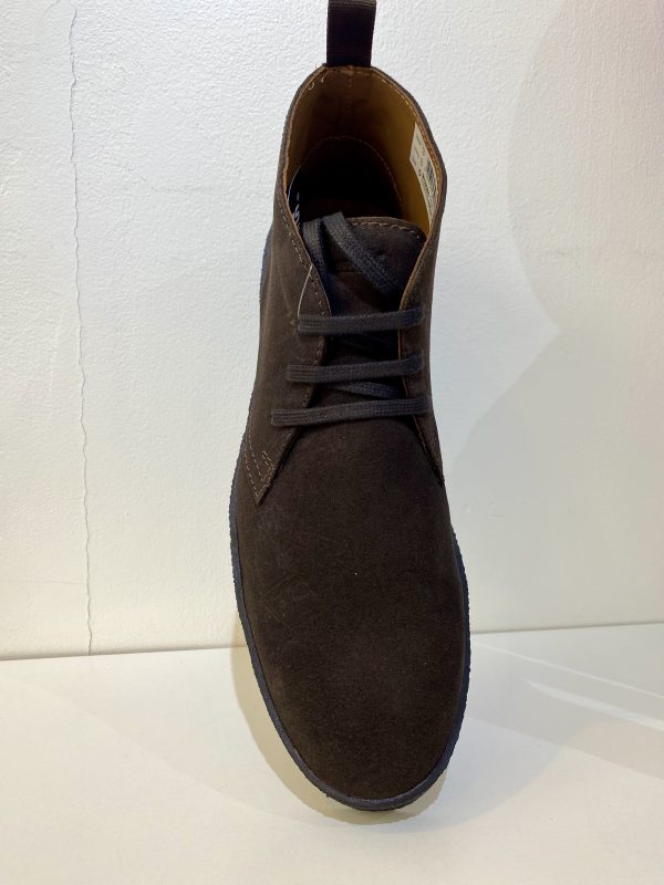 Roamers Suede Chukka Boots, Dark Brown - Image 2